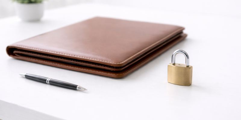 Προστασία Δεδομένων & GDPR_service Κλειδαριά και έγγραφα για προστασία προσωπικών δεδομένων και GDPR